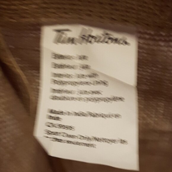 Tim Hortons Tote Bag 100% Jute Tim Horton's Coffee Burlap Coffee Sack - Picture 6 of 6